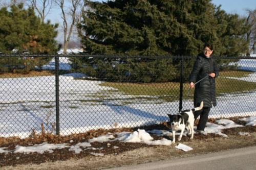 MJ walking Benny (early days) 3